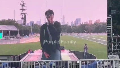 Jungkook Performance Rehearsals for Global Citizen Festival 23.09.2023