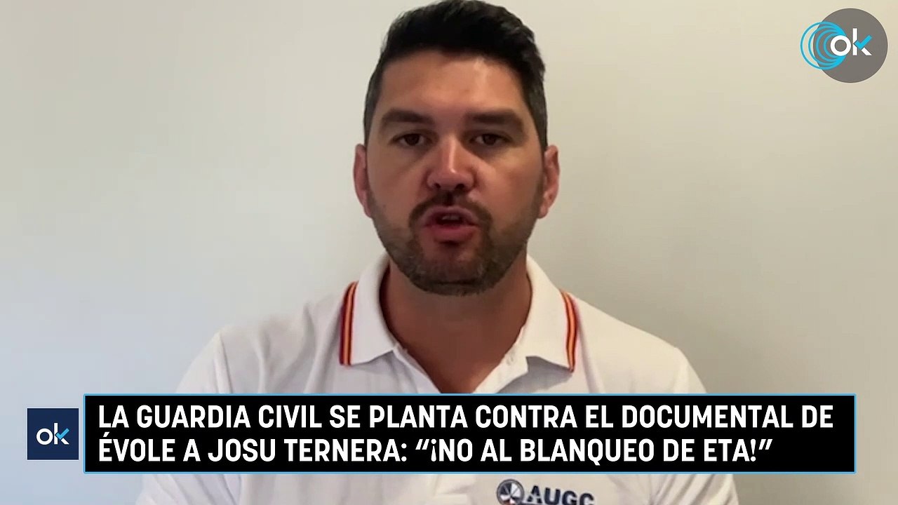 La Guardia Civil se planta contra el documental de Évole a Josu Ternera: "¡No al blanqueo de ETA!"