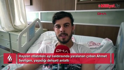 Ayı önce elini sonra ayağını yakaladı! Dehşeti anlattı: Neye uğradığımı şaşırdım