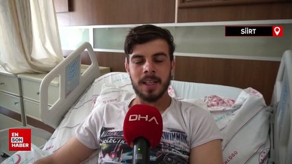 Siirt'te ayı saldırısında yaralanan çoban yaşadıklarını anlattı