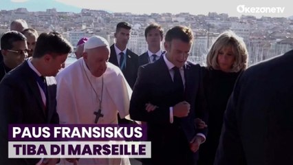 Presiden Perancis Sambut Paus Fransiskus di Marseille