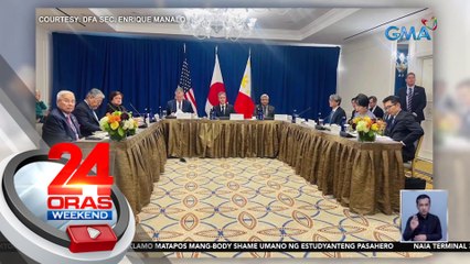 Posibleng trilateral joint cooperation, binubuo ng Amerika, Japan at Pilipinas ayon kay DFA Sec. Manalo | 24 Oras Weekend