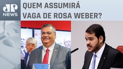 Cotados para cadeira no STF, Flávio Dino e Jorge Messias trocam elogios via redes sociais