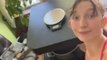 Woman uses her new Kitchen Robot to cook pasta for her *Incredible Video*