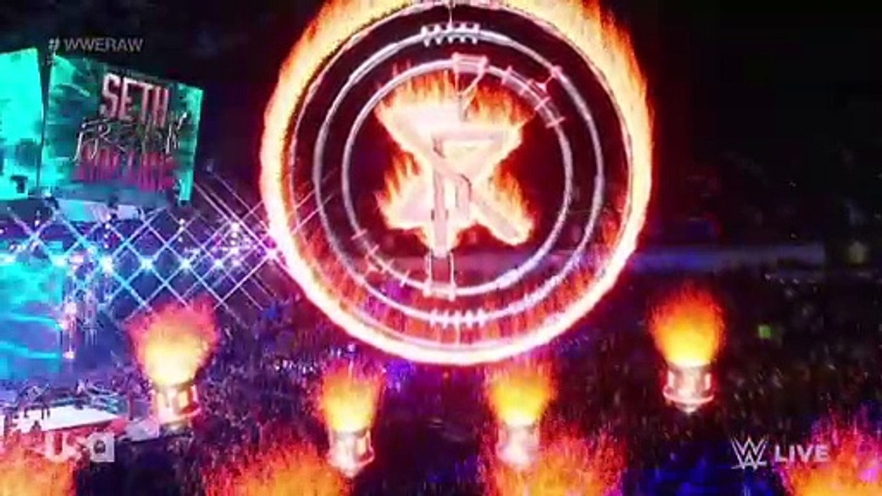 Seth "Freakin" Rollins Entrance as US Champion: WWE Raw, Nov. 14, 2022