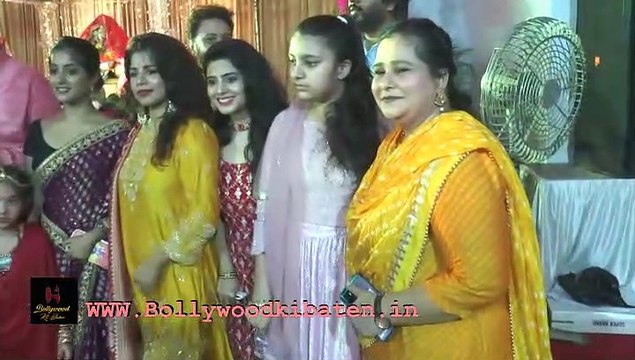 Bigg Boss fame Shalin Bhanot, Madirakshi Mundle (Siya Ke Ram fame), Ulka Gupta ( Jhansi Ki Rani Fame) Ali Asgar, has visited Vikram Sandhu's Mata Ka Jagrata, celebrated Ganesh Utsav in Lokhandwala, Mumbai