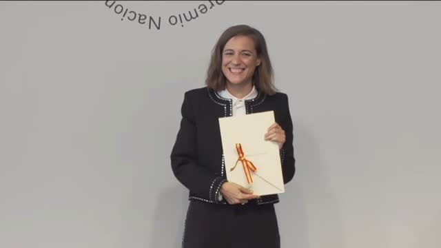 Carla Simón recibe el Premio Nacional de Cinematografía