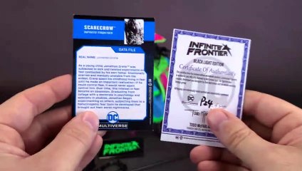 McFarlane Toys DC Multiverse Infinite Frontier Scarecrow Black Light Edition