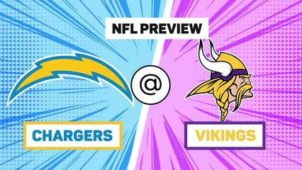 Скачать видео: Chargers @ Vikings - NFL Preview