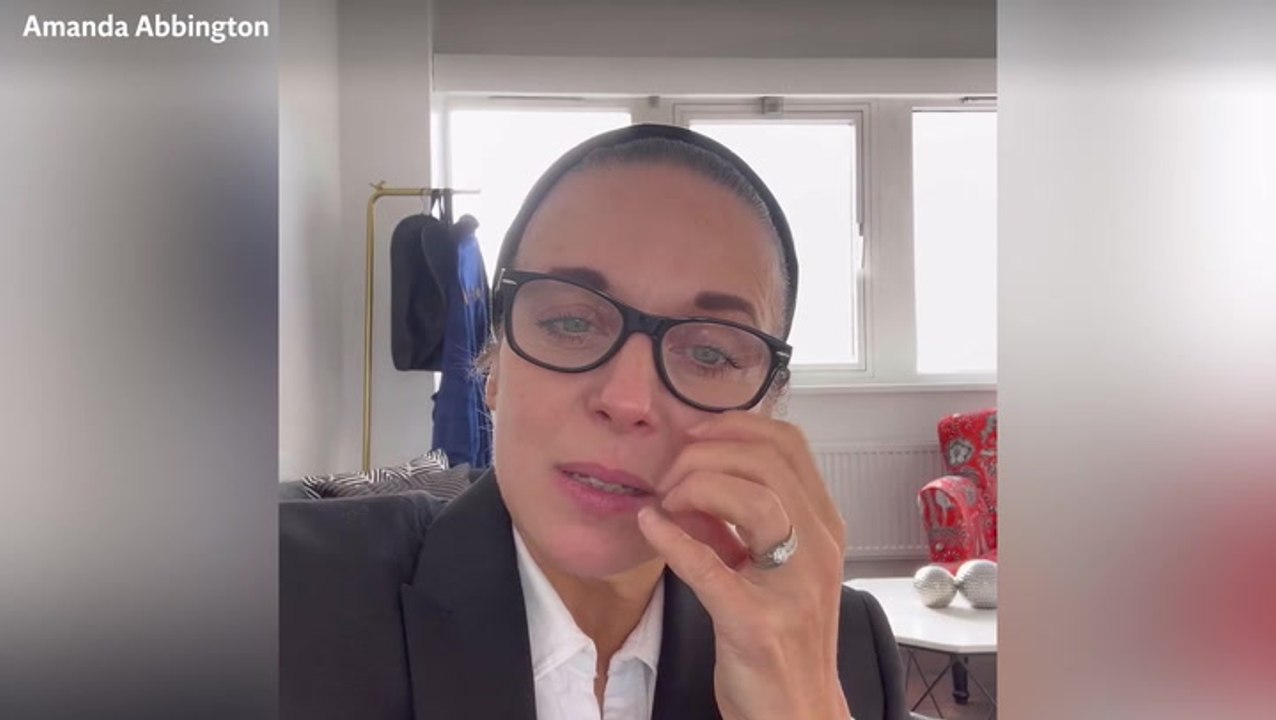 Strictly’s Amanda Abbington slams rumours of rift with partner Giovanni Pernice in defiant video message