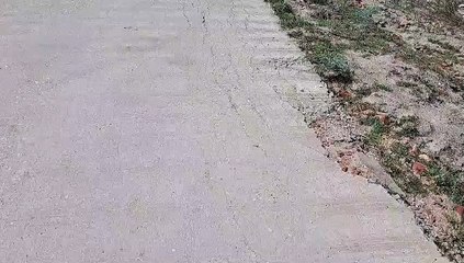 निर्माण के तीन माह बाद ही टूट गई सडक़