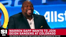 Warren Sapp Wants To Join Falcons and Cowboys Ex Deion Sanders At Colorado