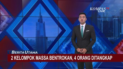 Bentrok 2 Kelompok di Halmahera Tengah, 4 Orang Ditangkap