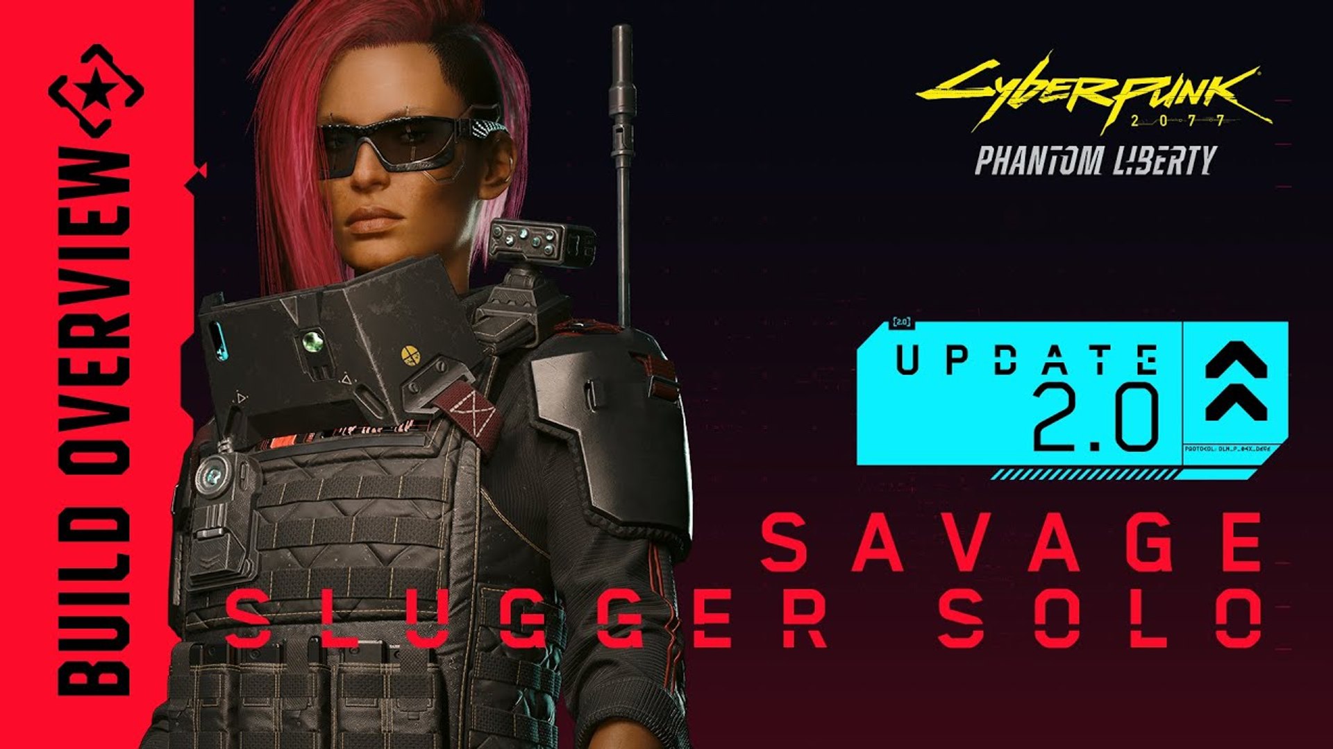 ⁣Cyberpunk 2077 : Build Slugger solo 2.0
