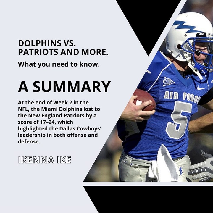 | IKENNA IKE | DOLPHINS VS. PATRIOTS AND MORE: WHAT YOU NEED TO KNOW (PART 1) (@IKENNAIKE)
