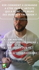 Il a touché le jackpot en peignant les murs de Facebook ! (Art&Facts)