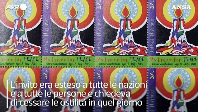 Oggi la Giornata internazionale della pace