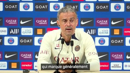 6e j. - Luis Enrique : "Notre objectif, c’est que Mbappé puisse améliorer ses statistiques"