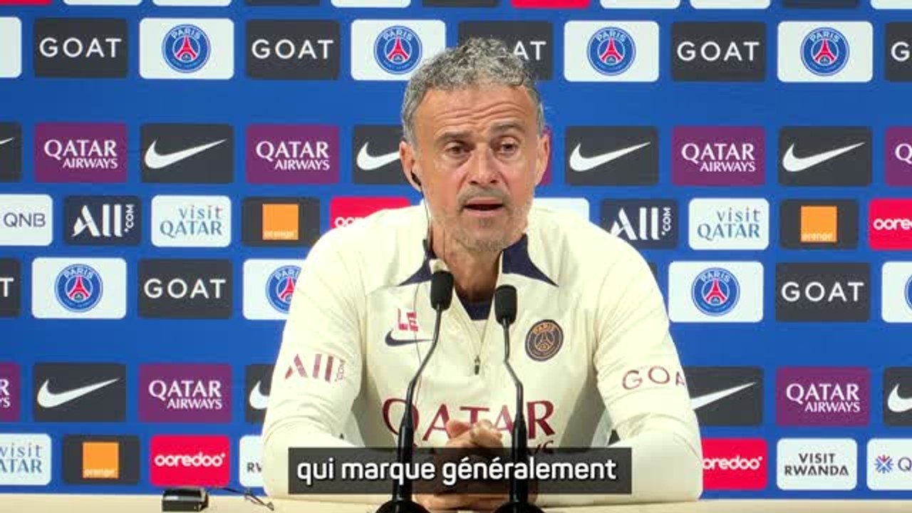 6e j. - Luis Enrique : "Notre objectif, c’est que Mbappé puisse améliorer ses statistiques"