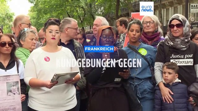 Tausende demonstrieren in Frankreich gegen Polizeigewalt und Rassismus