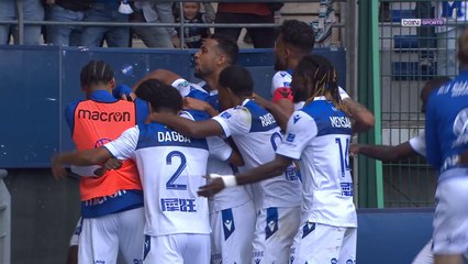 Résumé : Auxerre sort vainqueur du derby face à Troyes sur le fil