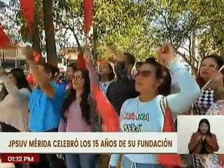 Gobernador del estado Mérida Jehyson Guzmán celebra los 15 años de la JPSUV