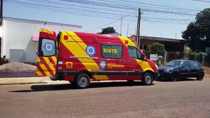 Homem cai do telhado e fica ferido no Bairro Universitário