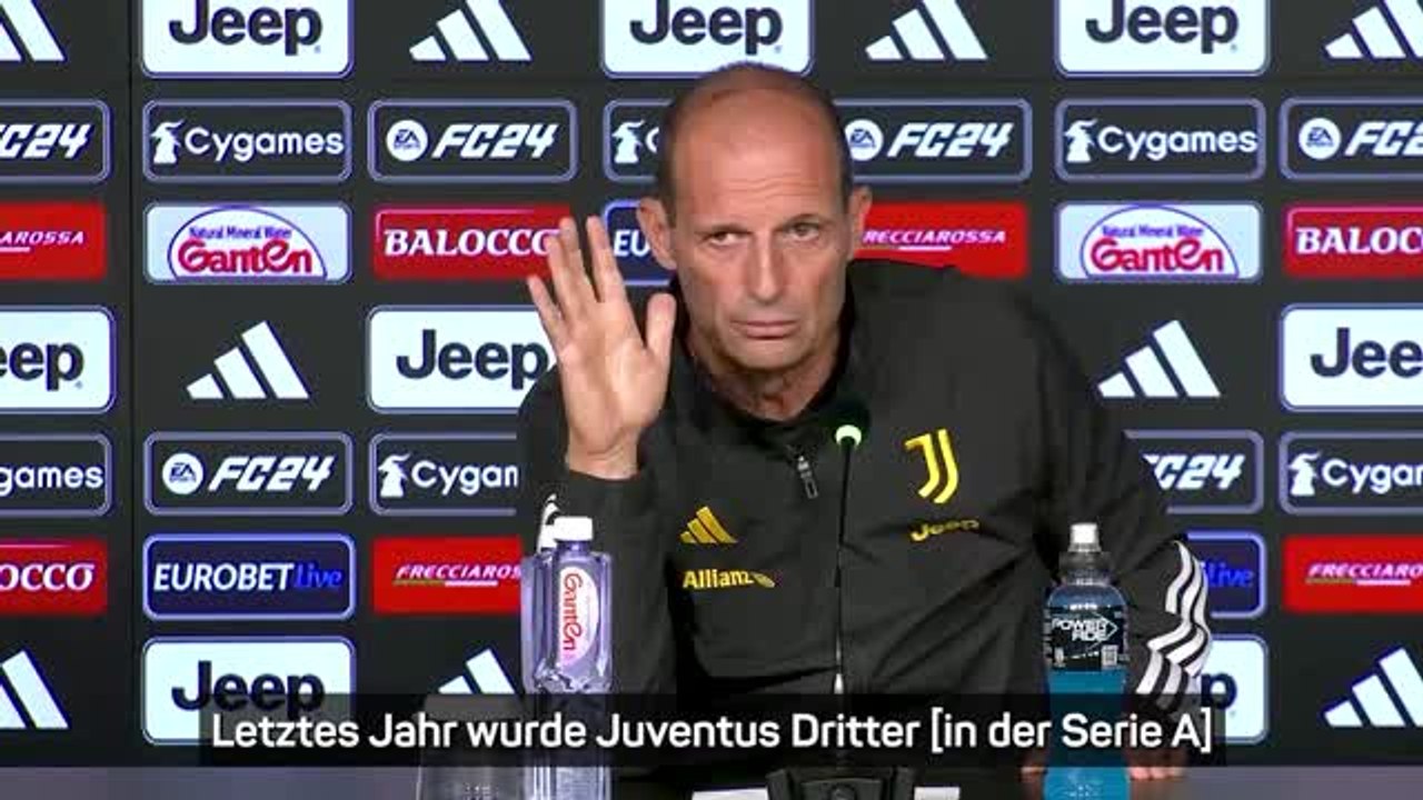 Juves Titelambitionen: Allegri stapelt tief