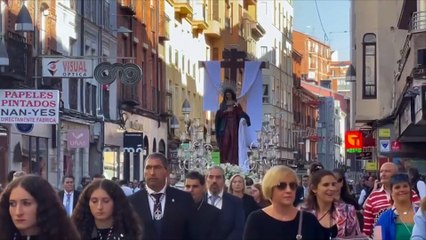 Procesión de la Coronación Canónica de la Virgen de los Dolores en Valladolid