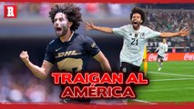 PUMAS Y CHINO HUERTA VAN POR EL AMÉRICA