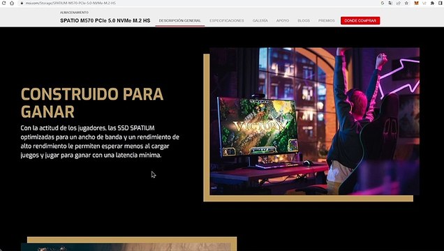 EL SSD MSI SPATIUM M570 PCI-E 5.0 HARÁ VOLAR TU EQUIPO | LINEAS PCI-E 5.0 QUE SOPORTA TU PLACA BASE