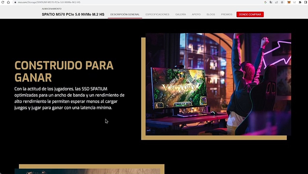 EL SSD MSI SPATIUM M570 PCI-E 5.0 HARÁ VOLAR TU EQUIPO | LINEAS PCI-E 5.0 QUE SOPORTA TU PLACA BASE