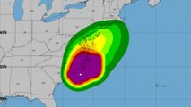 Tormenta tropical Ophelia toca tierra en Carolina del Norte con vientos de hasta 112 km/h