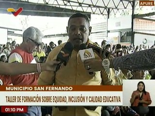 Apure | Realizan taller de formación sobre equidad, inclusión y calidad educativa en San Fernando