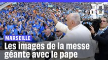 Pape François : Les images de la papamobile sur le Prado et de la messe géante au Vélodrome
