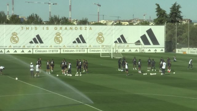 Entrenamiento Real Madrid 2309 previa derbi