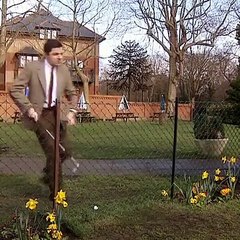 Mr Bean al mini golf