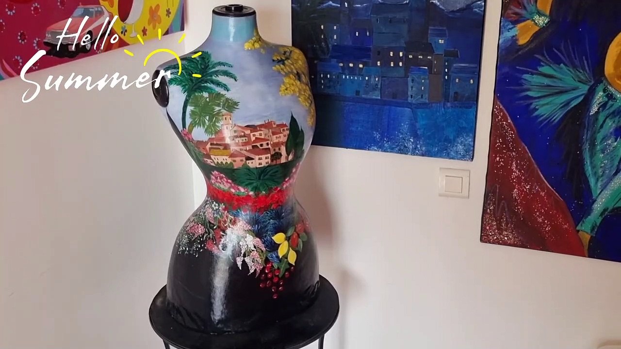 Mannequin création Maya François