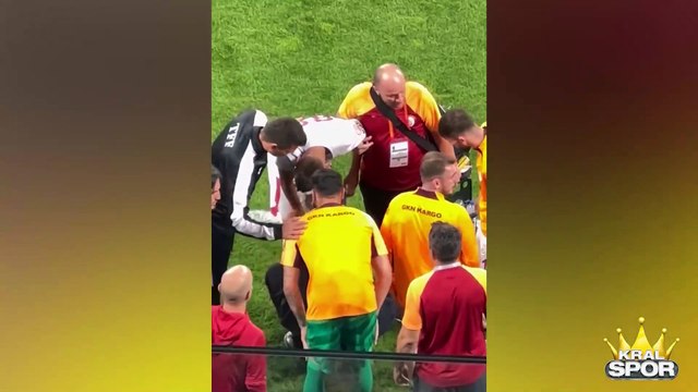 Galatasaray'da Kazımcan Karataş sakatlanınca gözyaşlarıyla kenara geldi