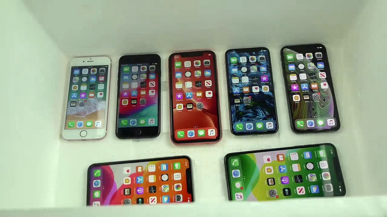 Pouring Coca-Cola on Every Water Resistant iPhone - 11 Pro, 11, XS, X, XR, 8, 7, 6S - What Happens