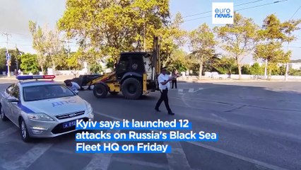 Crimean city of Sevastopol hit by new missile attack