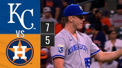 Resumen Reales de Kansas City vs Astros de Houston MLB 22-09-2023