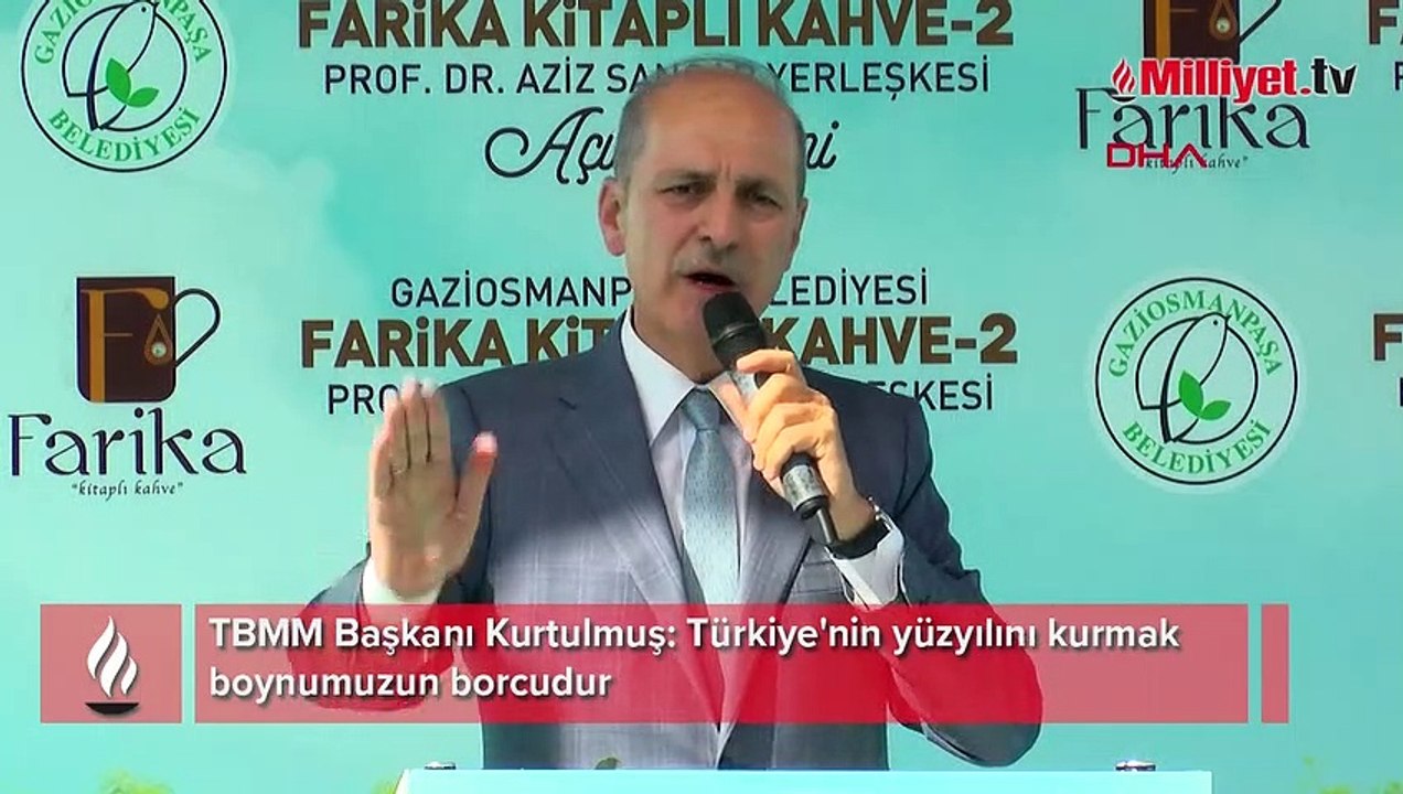 TBMM Başkanı Kurtulmuş: Türkiye'nin yüzyılını kurmak boynumuzun borcudur
