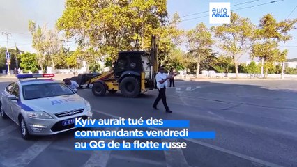 Guerre en Ukraine : Kyiv frappe au cœur la flotte russe à Sébastopol