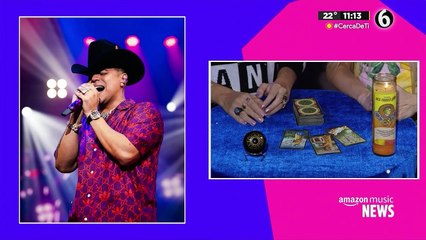 Eduin Caz y las predicciones de su futuro en 'Amazon Music News'