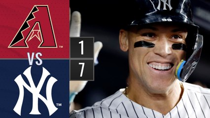 Resumen Cascabeles de Arizona vs Yankees de Nueva York MLB 22-09-2023