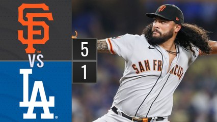 Resumen Gigantes de San Francisco vs Dodgers de Los Ángeles MLB 22-09-2023
