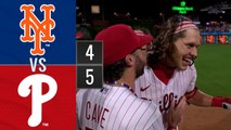 Resumen Mets de Nueva York vs Filis de Filadelfia MLB 22-09-2023