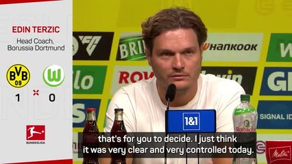 Terzic claims performance in Wolfsburg win wasn't 'pragmatic'