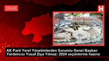 AK Parti Yerel Yönetimlerden Sorumlu Genel Başkan Yardımcısı Yusuf Ziya Yılmaz: 2024 seçimlerine hazırız
